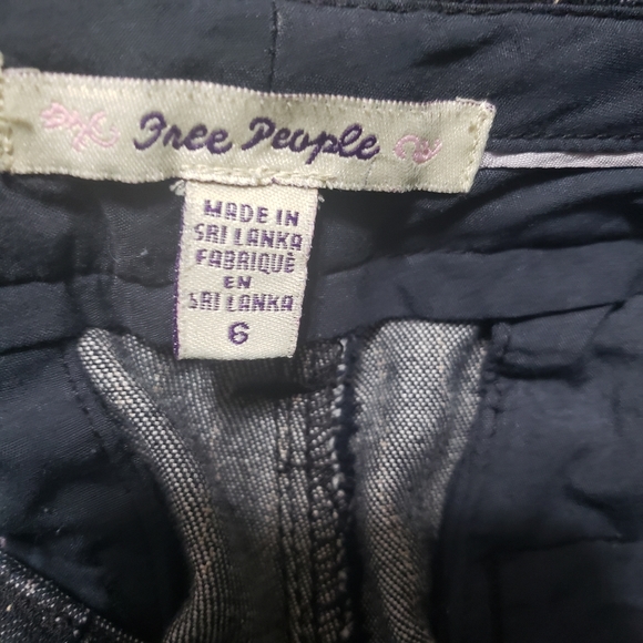 Free People Sz 6 Pinstripe Trousers- Alter… - Picture 15 of 15